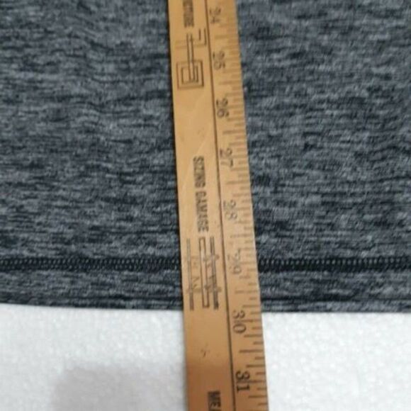 BAW Womens Size Medium Hoodie Dress Black Gray Heather - Picture 7 of 7